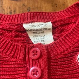 Nike Red Knit Dress with Logo